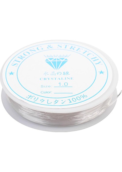 2x 10 M Temizle Elastik Iplik, Takı Yapımı Için Streç Kordon 1.0mm (Yurt Dışından) fırsatları