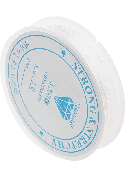 2x 10 M Temizle Elastik Iplik, Takı Yapımı Için Streç Kordon 1.0mm (Yurt Dışından) indirimleri