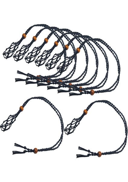 16X Kristal Kolye Kablosu Boş Taş Tutucu Değiştirme Diy Takı El Sanatları (Yurt Dışından)