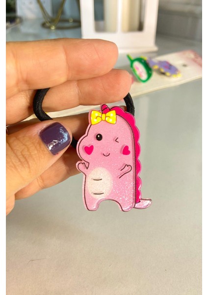 Tekli Lastik Toka Açık Pembe SBT0869