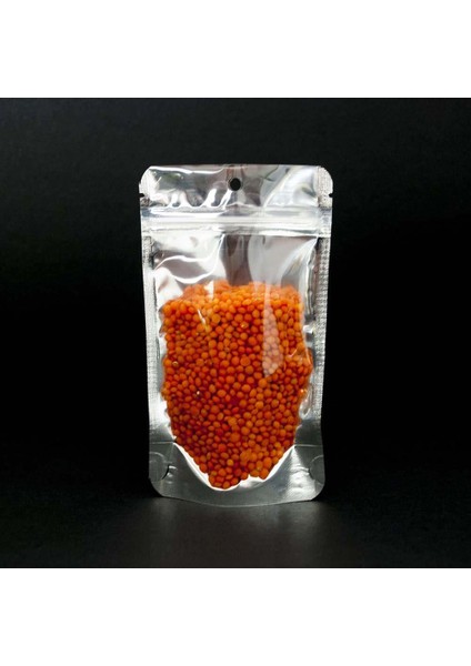 Şeffaf Metalize Doypack (8,5X14,5) 100 Adet