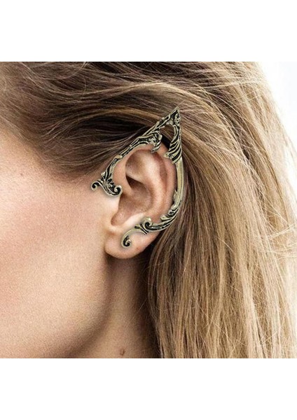 Elf Klipsli Gotik Punk Takı Vintage Küpe (Yurt Dışından) indirimleri