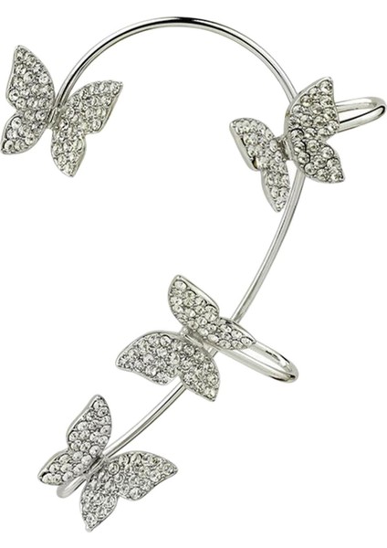 Küpe Kelebek Delici Olmayan Moda Gümüş (Yurt Dışından) fiyatları