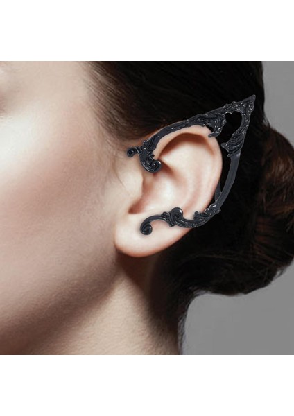 Elf Klipsli Gotik Punk Takı Vintage Küpe (Yurt Dışından) fırsatları