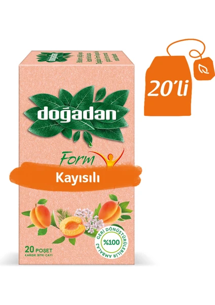 Form Kayısılı Karışık Bitki Çayı 36 gr