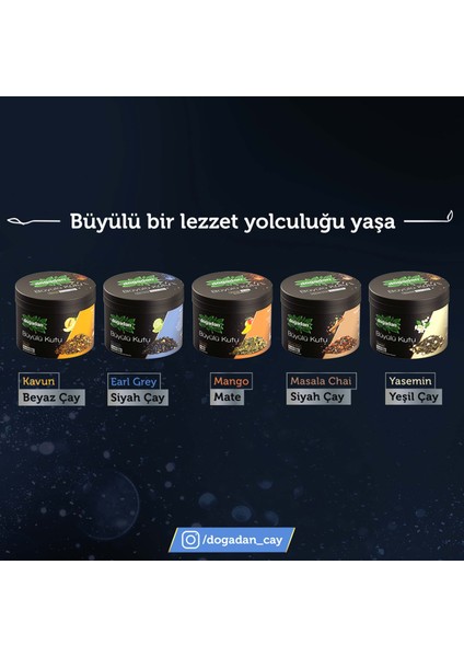 Büyülü Kutu Earl Grey Tomurcuk Karışık Bitki Çayı
