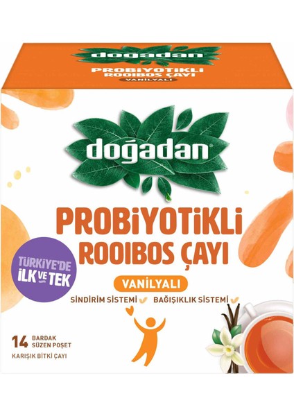 Roobıos Vanilyalı Probiyotikli 14'lü