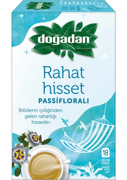 Rahat Hisset Passifloralı Bitki Çayı 18'li