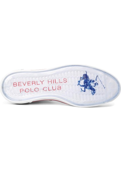 Beverly Hills Polo Club Po-10151 Beyaz Erkek Bilek Boy Sneaker