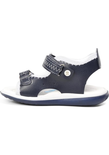 22Y05 Lacivert-Kırmızı-Beyaz Comfort Erkek Çocuk Sandalet fiyatları