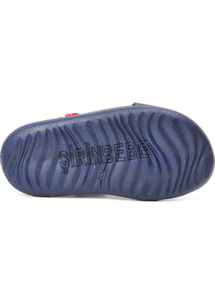 22Y05 Lacivert-Kırmızı-Beyaz Comfort Erkek Çocuk Sandalet indirimleri