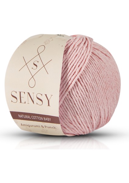 Premium Amigurumi İpi Punch (Panç) Baby Soft Cotton 50 gr Örgü İp