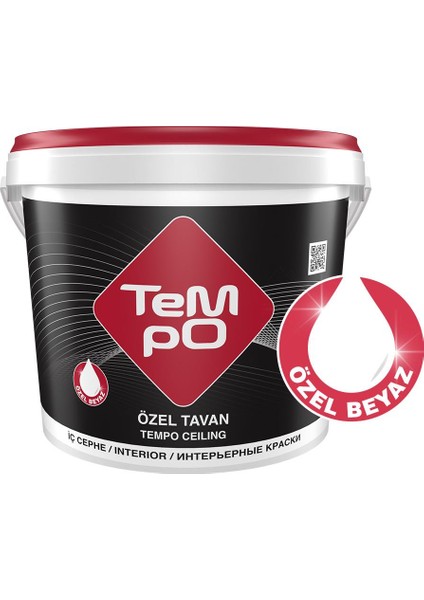 Tempo Özel Tavan Boyası 17.5 kg