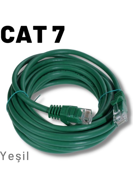 5 Adet Cat7 Kablo Ethernet Network Internet Lan Kablosu