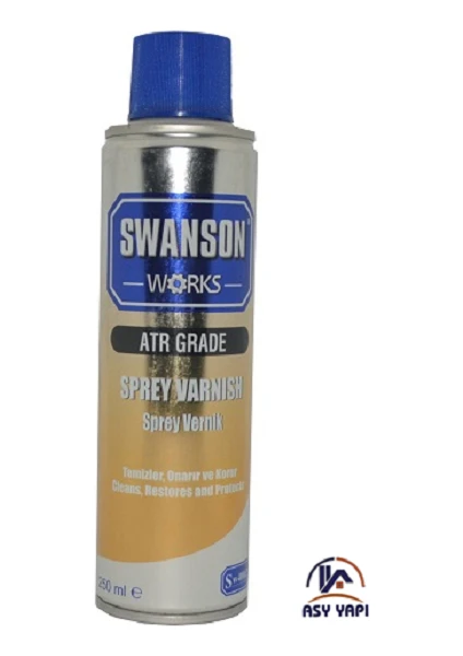 Asy Yapı Swanson Sprey Vernik 250 Ml.