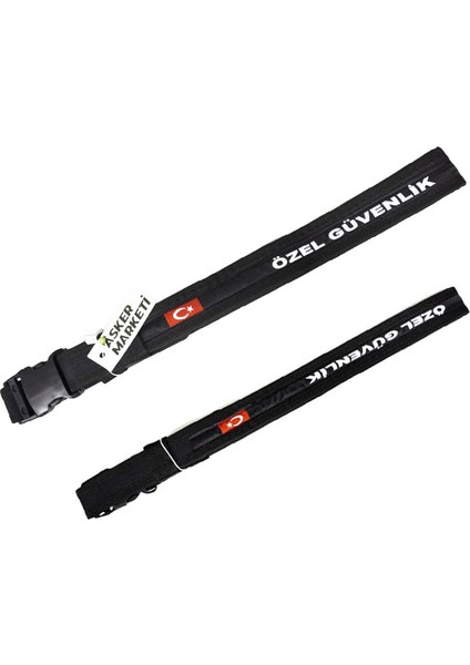 Özel Güvenlik Palaska Kemer - Ayarlanabilir Cırtlı Outdoor Kemer 4 cm