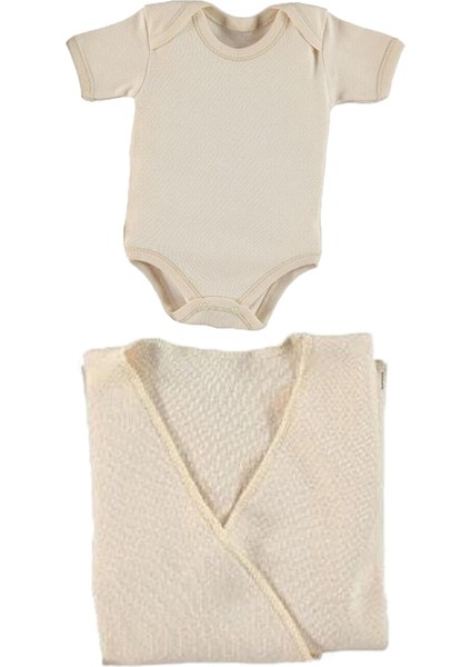 Yeni Doğan Erkek Kız Bebek Zıbın Seti 8'li Organik 0-4 Ay Hastane fırsatları