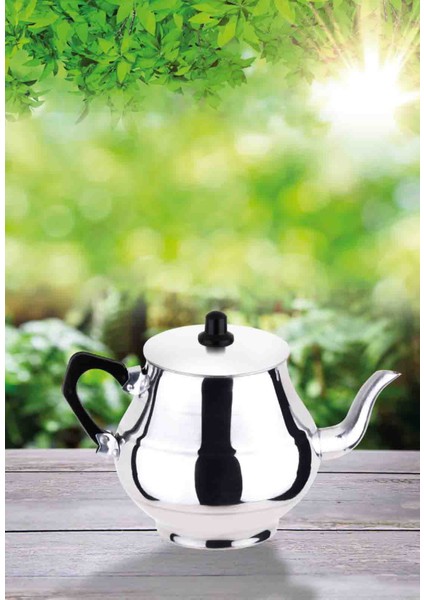 Odunlu Semaver Demliği Alüminyum Semaver Demliği