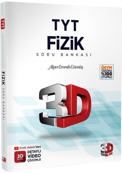 TYT Fizik Soru Bankası Tamamı Video Çözümlü