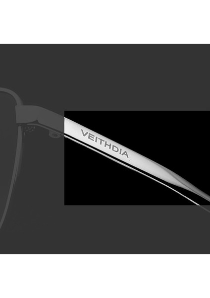 Polarize Lens UV400 Kare Retro Güneş Gözlüğü (Yurt Dışından)