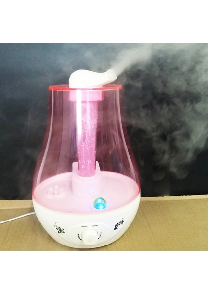 LED Işık ile 3l Büyük Kapasiteli Ev Hava Nemlendirici Çift Sprey - Mavi (Yurt Dışından) fiyatları