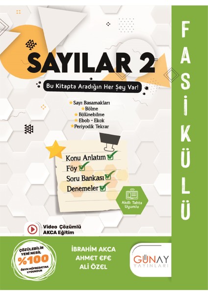 Sayılar 2 Fasikülü