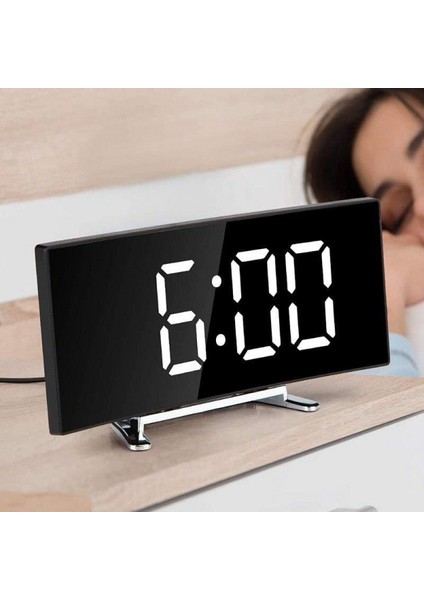 LED Gradyan Yüzey Dijital Masa Saati
