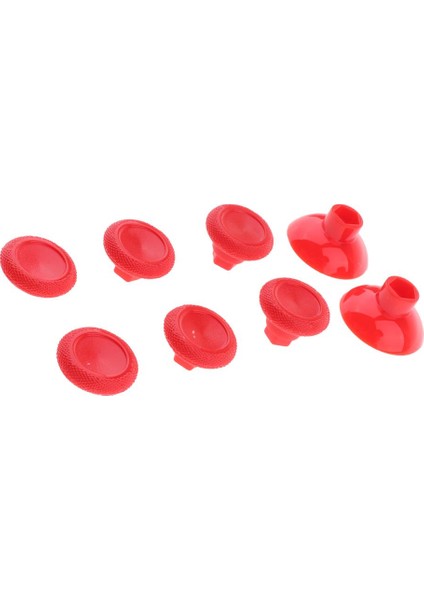 Microsoft Joystick Kapağı Için Başparmak Kavrama Çubuğu 3 Yükseklik ve Baz Kırmızı (Yurt Dışından)