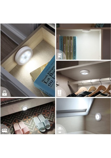 3 Adet LED Işık Bedsides Hareket Sensörü Gece Işık Duvar Banyo Koridor Beyaz Beyaz Işık Için(Yurt Dışından) indirimleri