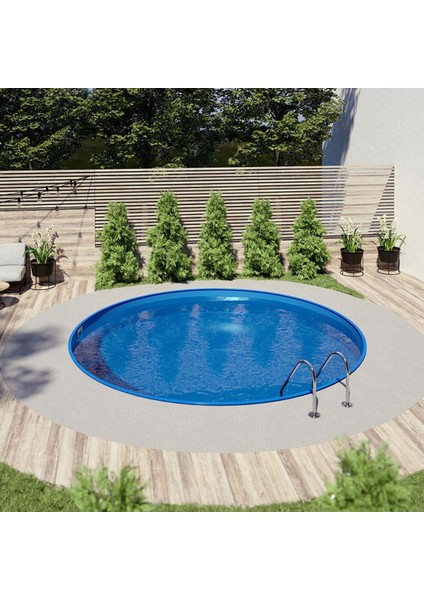 Yüzme Havuzu Bora Silver Set Gömme Tip 3.5 Metre H:60 cm
