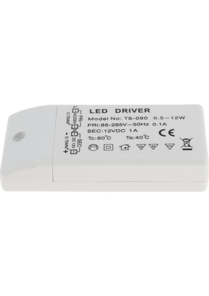 12 V 12W LED Elektronik Işık Adaptörü (Yurt Dışından)