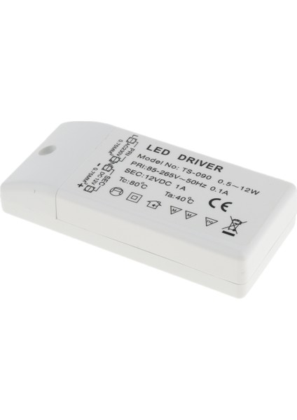 12 V 12W LED Elektronik Işık Adaptörü (Yurt Dışından)