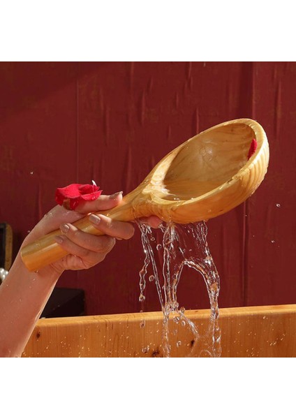 Ahşap Banyo Su Kepçesi (Yurt Dışından)