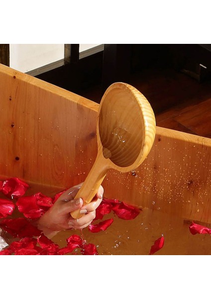 Ahşap Banyo Su Kepçesi (Yurt Dışından)