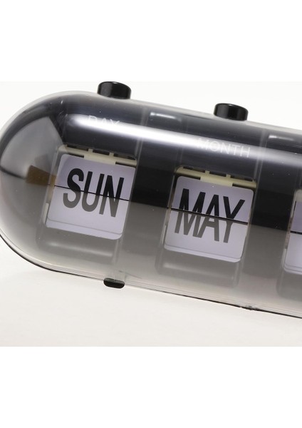 Yaratıcı Dijital Manuel Çevirin Saat Masası Standı Sayfa Kuvars Saat Siyah (Yurt Dışından) modelleri