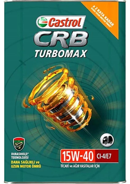 Crb Turbomax 15W-40 Motor Yağı ( Üretim Yılı: 2022 )