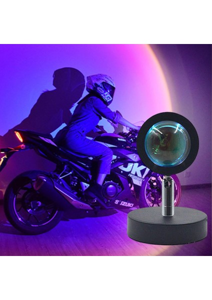 Dome Çocuklar Yetişkinler Bliss Parti Show LED Bluetooth C_rainbow