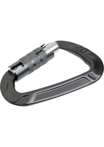 12KN D Carabiner Vida Kilidi Hamak Asılı Toka Anahtarlık Kamp Gri (Yurt Dışından) fırsatları
