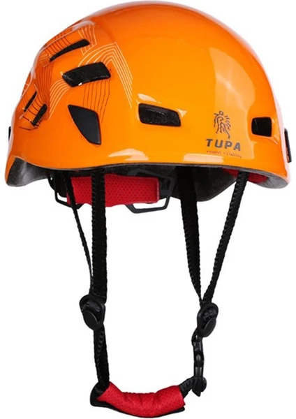 Açık Dağcılık Kask Emniyet Kaya Tırmanışı Rappelling Portakal (Yurt Dışından)