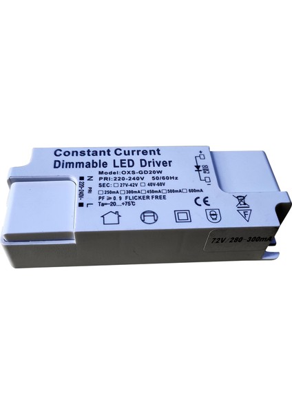 Scr Dim Sabit Akım Sürücü Güç Kaynağı Downlights DC63-84V 280MA (Yurt Dışından) fiyatları