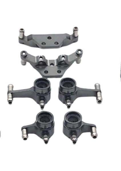 22 / Set Metal Yükseltme Wltoys Için K969 K979 P929 P939 1:28 Rc Paletli Araba Titanyum (Yurt Dışından) modelleri