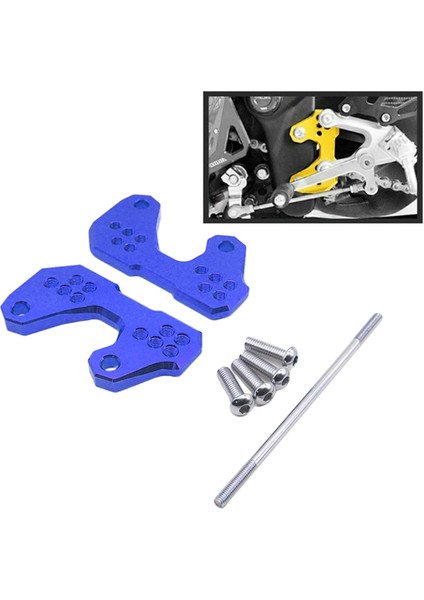 1 Pair Rearsets Taban Ayak Geri Yamaha R3 R25 MT03 Mavi Için Braket Kiti Yükseltmek (Yurt Dışından) fırsatları