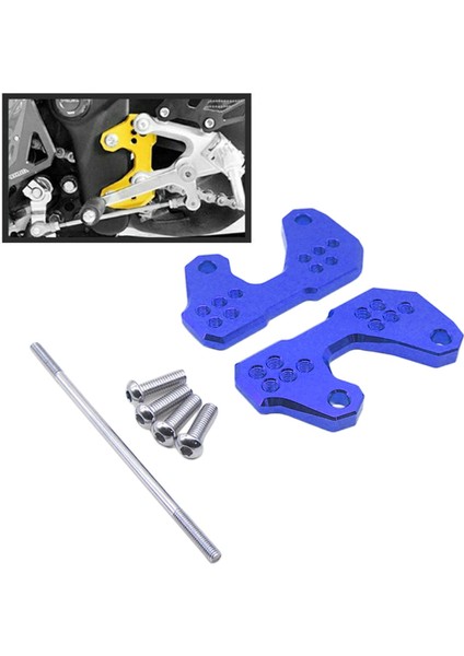 1 Pair Rearsets Taban Ayak Geri Yamaha R3 R25 MT03 Mavi Için Braket Kiti Yükseltmek (Yurt Dışından) indirimleri