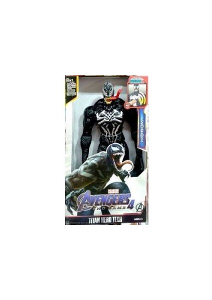 Oyuncak Venom Figür 30 cm Avengers Venom Figür Venom Işıklı ve Sesli Aksiyon Figür Oyuncak fiyatları