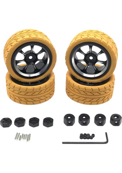 Wltoys Için Rc Araba Lastikleri A949 A959 A969 A979 K929 1/18 Rc Araba Değiştirme Altın (Yurt Dışından)