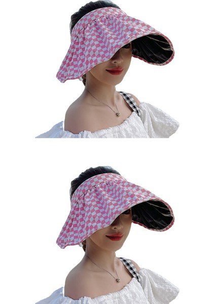Sun Hat Foldable Spring Summer Uv Protection Beach Sun Hat (Yurt Dışından)