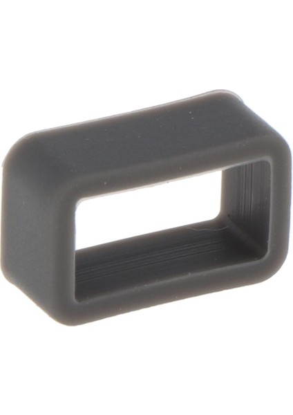 10 Parça Yumuşak Silikon Spor Kayışı Kauçuk Secure Clasps 10MM Koyu Gri (Yurt Dşından)(Yurt Dışından) fırsatları