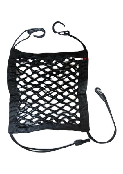 3-Katmanlı Arasındaki Araba Saklama Net Çantası Koltuklar Araba Bölücü Pet Bariyer Gerdirilebilir Elastik Örgü Çanta Organizatör Oto Aksesuarları (Yurt Dışından)