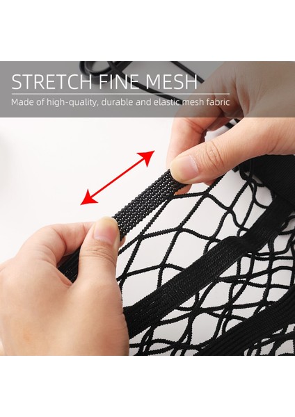 3-Katmanlı Arasındaki Araba Saklama Net Çantası Koltuklar Araba Bölücü Pet Bariyer Gerdirilebilir Elastik Örgü Çanta Organizatör Oto Aksesuarları (Yurt Dışından) modelleri