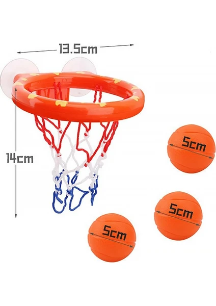 Simple Life Basketbol Potası Çocuk Oyuncak - Turuncu (Yurt Dışından)